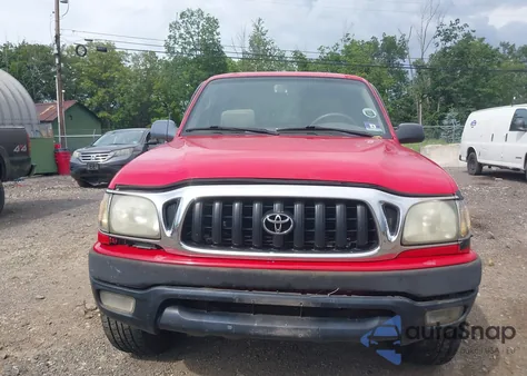 2001 Toyota Tacoma Base V6 from USA, damaged, VIN 5TEWN72N71Z860363